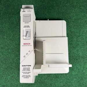Bosch Electronic De Luxe Food Slicer White Foldable Meat Cheese Bread MAS550070